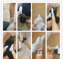 2384.寶爺Li 舔美味的棉襪腳
