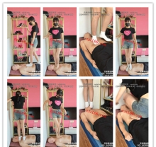 【素人S】美女點點白棉襪裸足踩臉